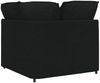 vidaXL Modulares Sofa Eckmodul mit Kissen Schwarz 100 cm 4104449 Bild 5