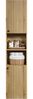Badezimmer Hochschrank Bliss in Evoke Eiche 40 x 186 cm Bild 4