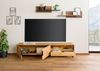 Lowboard Wildeiche mit Holztür 220x43x51 natur geölt LINDAU #26 Bild 4