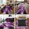 SIMPEX24 Kurzflor-Bettumrandung Abstrakt Wellen Design, Höhe 12 mm, (Bett-Set, 3-tlg, Bettvorlage), Schlafzimmer Teppich Bettumrandung Läufer Set 3 teilig Bild 2