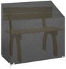 vidaXL Abdeckungen für Gartenbank 2 Stk. 8 Ösen 130x70x70/88 cm 3155389 Bild 5