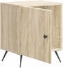 vidaXL Nachttisch Sonoma-Eiche 43 x 34,5 x 50 cm Holzwerkstoff 895489 Bild 3