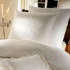 Mako-Brokat-Damast Bettwäsche - Curt Bauer Florenz 155x220 + 80x80 cm-0639 beige Bild 2