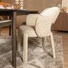 Bronx71 Esszimmerstuhl Leo taupe Leo-Print Bild 4