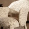 Bronx71 Esszimmerstuhl Leo taupe Leo-Print Bild 3