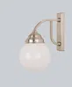 Wandleuchte A76-115op Nickel Finish Bild 2