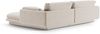 Micadoni Ecksofa Torino 4-Sitzer Links Samt Ecru Bild 3