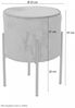 Polsterhocker/ -pouf "Daysi" grün Bild 3