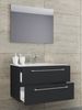VCM Badmöbel Waschtisch Badinos 914328 Schwarz H. 107 x B. 80 x T. 46 cm Bild 3