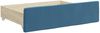 vidaXL Tagesbett Ausziehbar mit Schubladen Blau 100x200 cm Samt 3197849 Bild 5