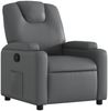 vidaXL Relaxsessel Grau Kunstleder 372392 Bild 2