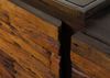 Sideboard Akazie / Altholz 205x40x83 braun lackiert SEVILLA #11 Bild 3