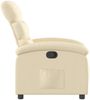 vidaXL Relaxsessel Creme Stoff 371698 Bild 4