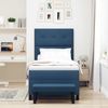 vidaXL Boxspringbett mit Kopfteil Blau 80 x 200 cm Stoff 3344029 Bild 3