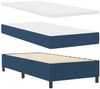 vidaXL Boxspringbett mit Kopfteil Blau 80 x 200 cm Stoff 3344029 Bild 4
