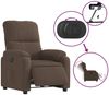 vidaXL Relaxsessel Elektrisch Braun Mikrofasergewebe 3204914 Bild 5