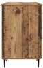 vidaXL Schreibtisch mit Regal Altholz 142,5 x 50 x 75 cm Holzwerkstoff 3414592 Bild 5
