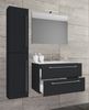 VCM Badmöbel Waschtisch Badinos 917104 Schwarz H. 52 x B. 93 x T. 46 cm Bild 2