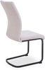 casa NOVA Polsterstuhl CORALIE BHT 85x47x53 cm beige Esszimmerstuhl Freischwinger Schwingstuhl Bild 3