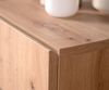 Sideboard Liam in Eiche Artisan und schwarz 180 x 90 cm Bild 3