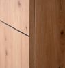 Sideboard Liam in Eiche Artisan und schwarz 180 x 90 cm Bild 4