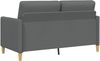 vidaXL Sofa mit Stauraum Dunkelgrau 152 x 78 x 87 cm Polyester 42036920 Bild 5