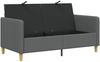 vidaXL Sofa mit Stauraum Dunkelgrau 152 x 78 x 87 cm Polyester 42036920 Bild 4