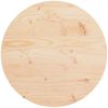 vidaXL Tischplatte Rund Ø40x3 cm Massivholz Kiefer 833658 Bild 2