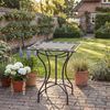 CLP Gartentisch Asina quadratisch 60x60 cm Beistelltisch im Jugendstil,bronze Bild 3