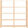 vidaXL Lagerregale 5 Böden 5 Stk. 170x38x170cm Massivholz Kiefer 500kg 3051111 Bild 4
