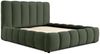 Polsterbett Doppelbett HEDA 180x200cm Komplettset in Stoff Boston Forest Bild 2