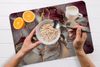 MuchoWow Platzset Gold - Marmor - Lila, (6-St), Platzsets, Tischset, Abwaschbar, Tischsets, Platzdeckchen Bild 4