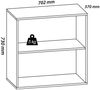 VCM Lona 913917 B. 70 x H. 74 x T. 37 cm Bild 3