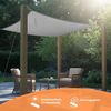 Relaxdays Sonnensegel HDPE Bild 2