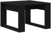 vidaXL Couchtisch Schwarz Eichen-Optik 50 x 50 x 35 cm Holzwerkstoff 862679 Bild 5