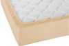 biberna Feinbiber-Spannbetttuch 0002744, beige, 1x 180x200 cm - 200x200 cm Bild 2