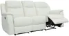 Vente-unique - EVASION Sofa and armchair set Leder Weiß - B 96 cm x H 100 cm x L 205 cm165 cm95 cm Bild 5