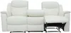 Vente-unique - EVASION Sofa and armchair set Leder Weiß - B 96 cm x H 100 cm x L 205 cm165 cm95 cm Bild 4