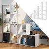 Treppenregal Weiß 142.5 x 140 cm Vicco Bild 2