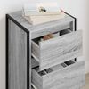 vidaXL Sideboard Graues Sonoma 42 x 36 x 75,5 cm Holzwerkstoff 886549 Bild 4