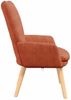 vidaXL Sessel Rot-Orange 63 x 67 x 94 cm Stoff 42001801 Bild 5