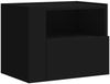 vidaXL Wand-Nachttische 2 Stk. Schwarz 45x30x35 cm 848314 Bild 4