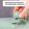 Westmark 2432224M Salatschleuder, Fassungsvermögen: 5 Liter, ø 26 cm, Kunststoff, BPA-frei, Fortuna, Mint-Grün, Standard Bild 4