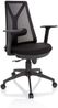 hjh OFFICE Home Office Bürostuhl FALUN BASIC Stoff/Netzstoff Schwarz Bild 3