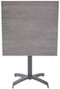 Bistrotisch Diwo, Aluminium, Anthrazit, Grau, 70 x 70 x 70 cm Bild 4