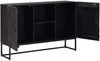 vidaXL Sideboard Schwarz 105 x 30 x 68 cm 42020081 Bild 2