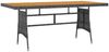 9-tlg. Garten-Essgruppe Poly Rattan Grau Bild 2