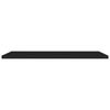 vidaXL Schweberegale 4 Stk. Schwarz 120x23,5x3,8 cm MDF 323843 Bild 4