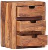 vidaXL Nachttisch 40x30x50 cm Massivholz Akazie Mango 286407 Bild 5