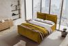 99rooms Vero Plus Boxspringbett 160x200 cm Cordstoff POSO Gold Bild 3